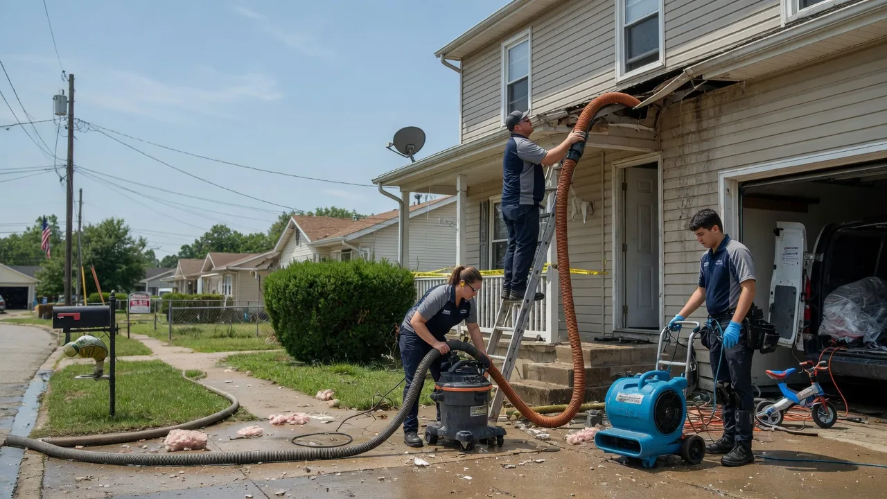 Water Damage Restoration in Burdine, KY near me